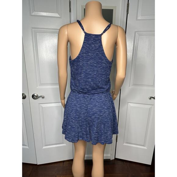 NEW Gap Womens Playful Softspun Knit Cami Romper T Back Stretch Blue M NWT - Picture 4 of 9